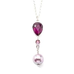 Touchstone Crystal by Swarovski Royal Drop Necklace